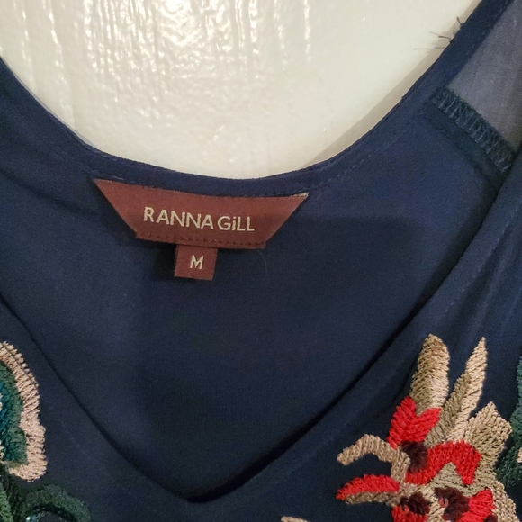 Ranna Gill Anthropologie Ikebana Blouse, Sz M - Picture 3 of 11